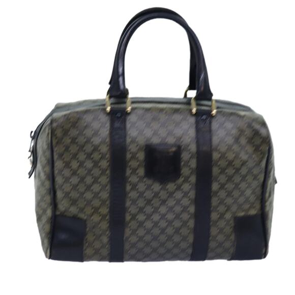 CELINE Macadam Canvas Boston Bag Navy - Picture 2 of 12